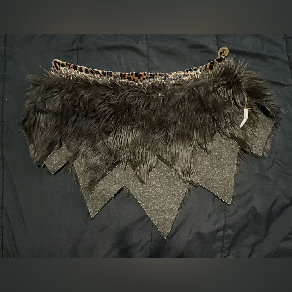 90s Y2K Brown Leopard Mini Skirt